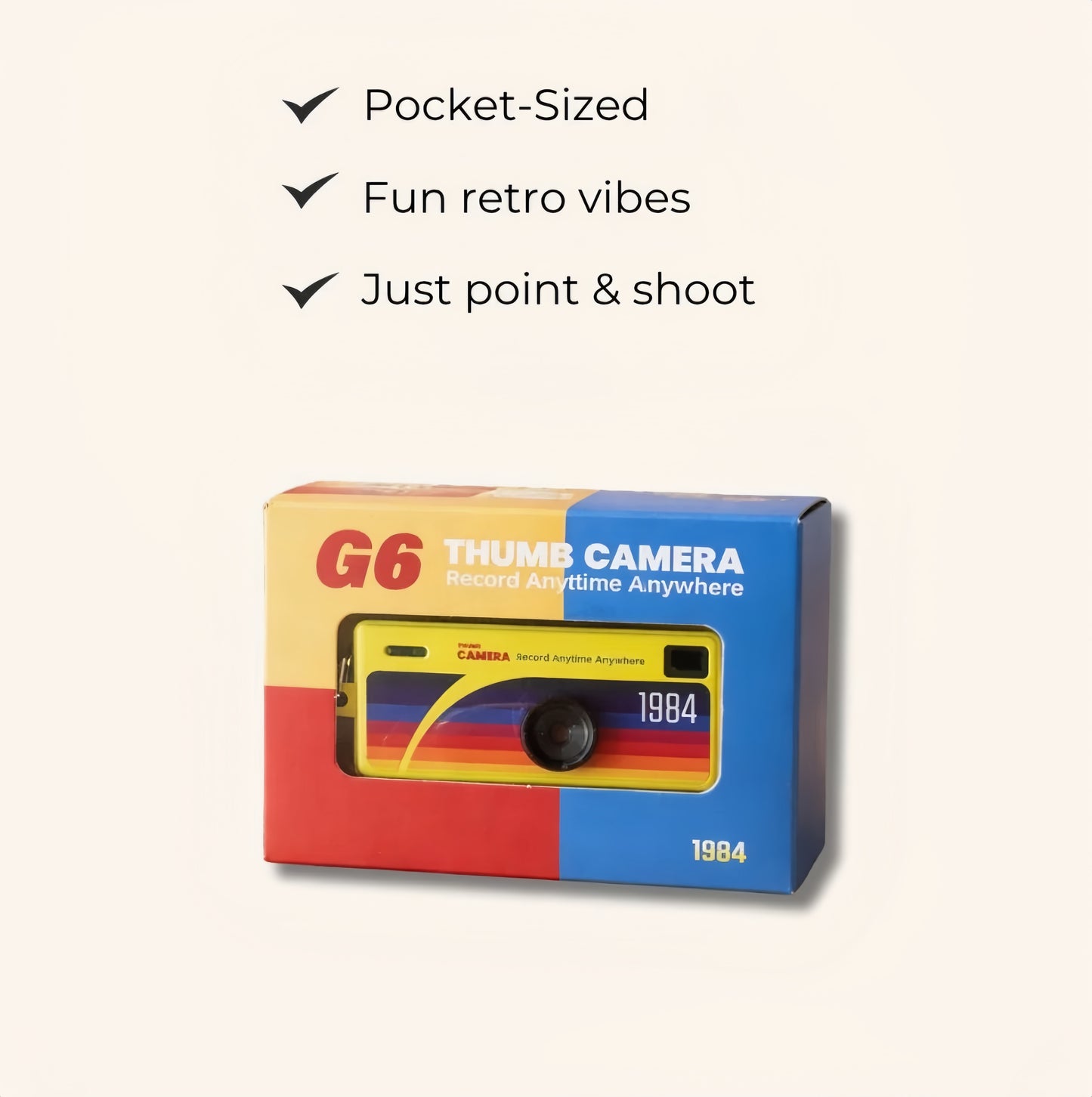 TinySnap™ Keychain Camera